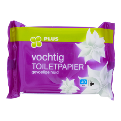 Huismerk Vochtig toiletpapier sensitive