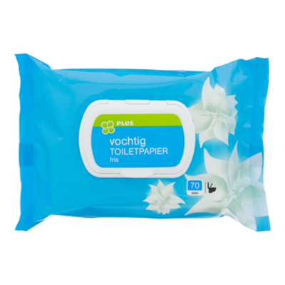 Huismerk Vochtig toiletpapier fresh