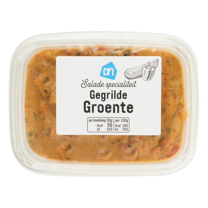 Huismerk Gegrilde groente salade