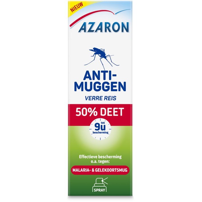 Azaron Anti muggen 50% deet spray
