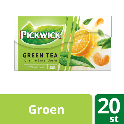 Pickwick Groene thee orange mandarin