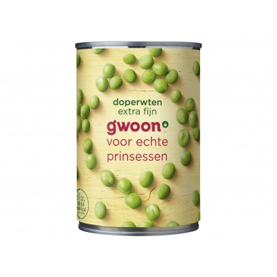 Huismerk Doperwten extra fijn