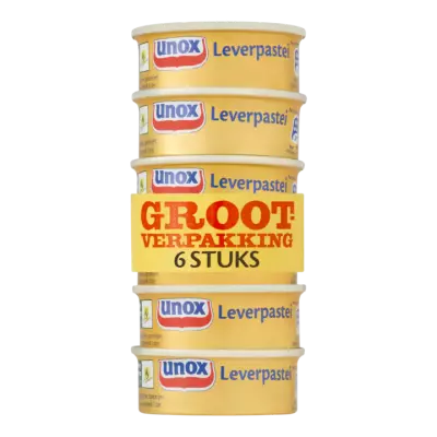 Unox Leverpastei Grootverpakking