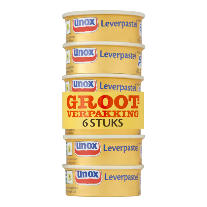 Unox Leverpastei Grootverpakking