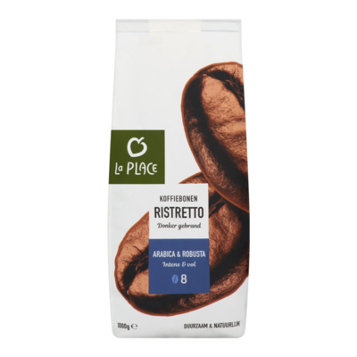 La Place Koffiebonen Ristretto Arabica & Robusta