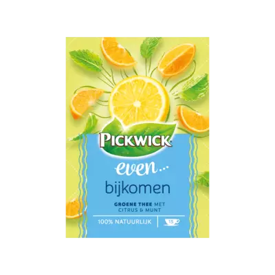 Pickwick Even Bijkomen Groene Thee