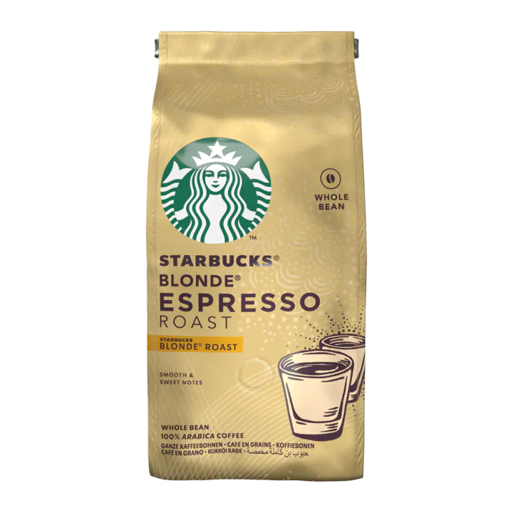 Starbucks® Blonde® Espresso Roast Blonde® Roast Koffiebonen 200 g Zak