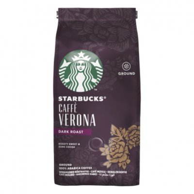 Starbucks Caffè verona dark roast gemalen koffie