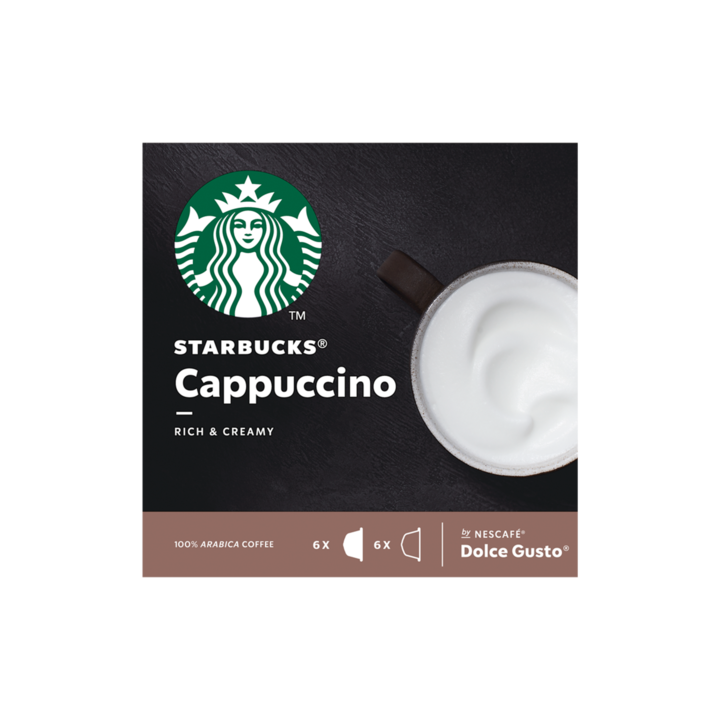 Starbucks® Cappuccino by Nescafé® Dolce Gusto® 12 Capsules