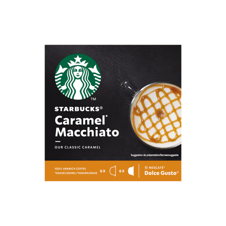 Starbucks® Caramel Macchiato by Nescafé® Dolce Gusto® 12 Capsules