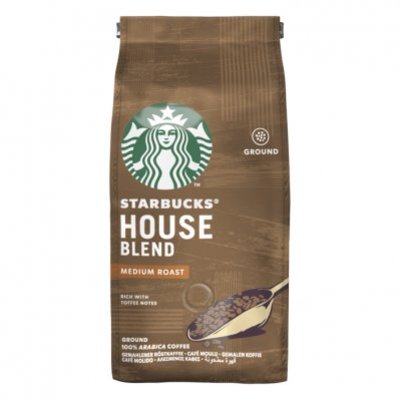 Starbucks House blend medium roast gemalen koffie