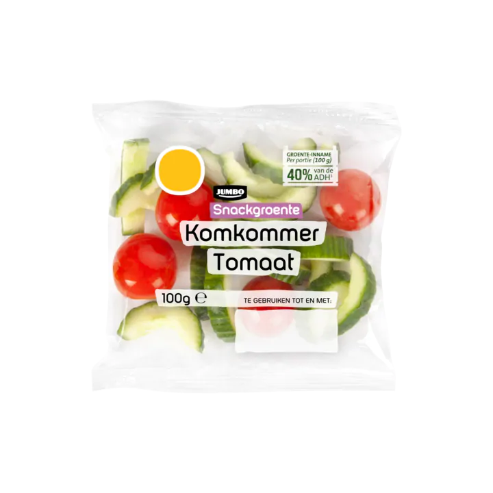 Huismerk Snackgroente Komkommer Tomaat