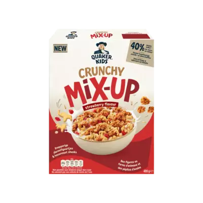 Quaker Kids Crunchy Mix-Up Aardbei