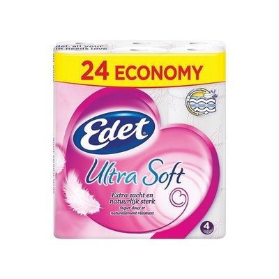 Edet toiletpapier ultra soft 4-laags