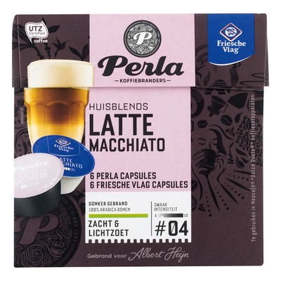 Huismerk Perla dolce gusto latte macchiato