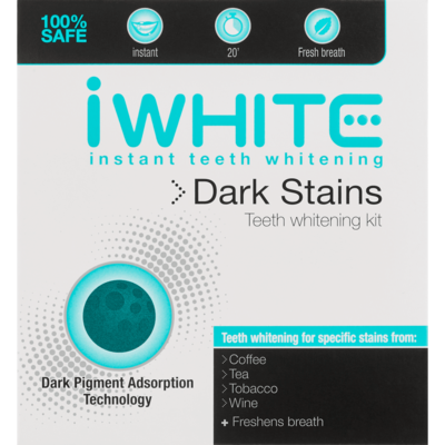 iWhite Kit charcoal - dark stains