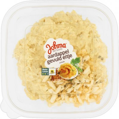 Johma Aardappel gevuld eitje salade