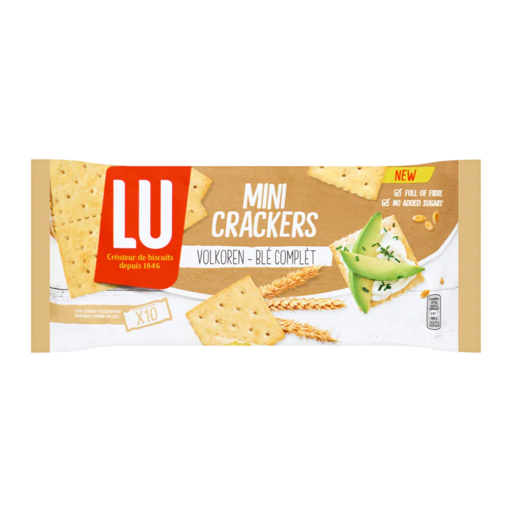 LU Mini Crackers Volkoren 10 Stuks