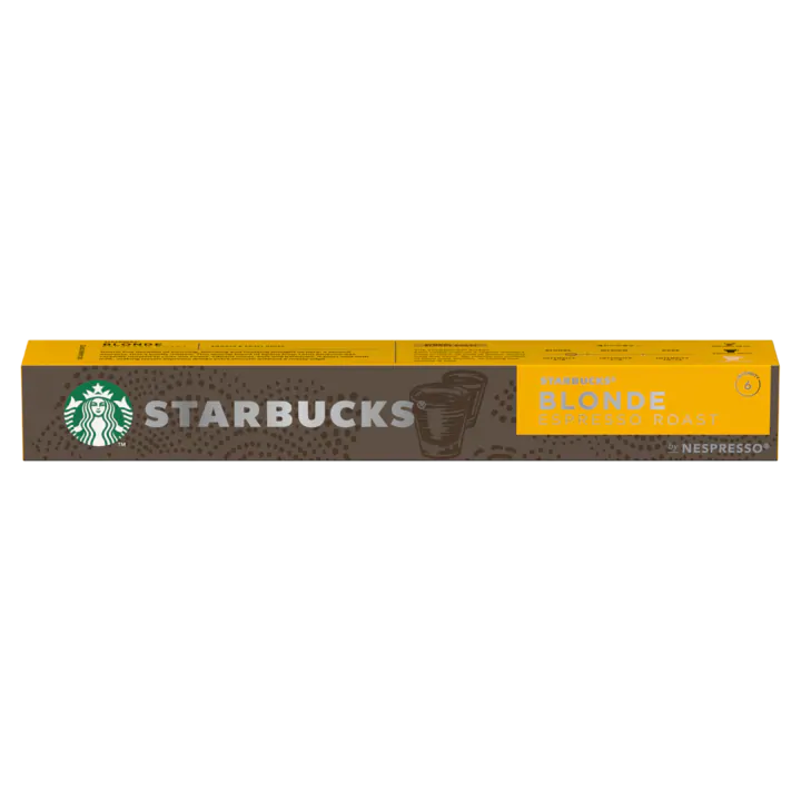 Starbucks® Blonde® Espresso Roast by Nespresso® Blonde® Roast 10 Capsules