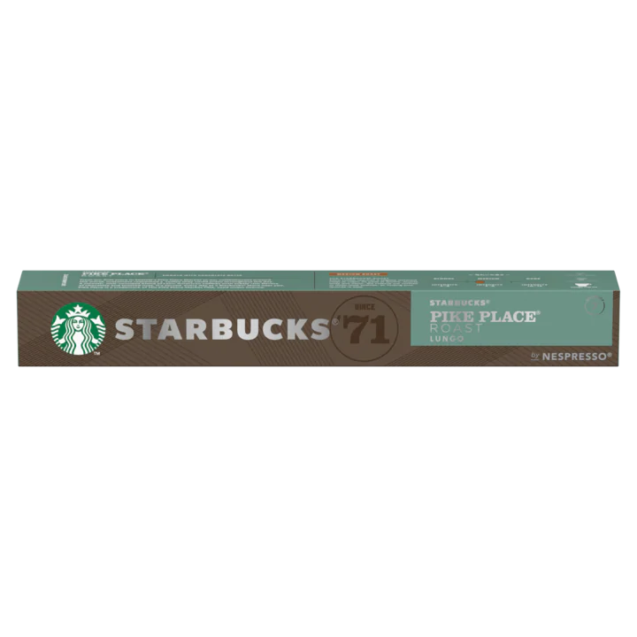 Starbucks® Pike Place® Roast by Nespresso® Medium Roast 10 Capsules