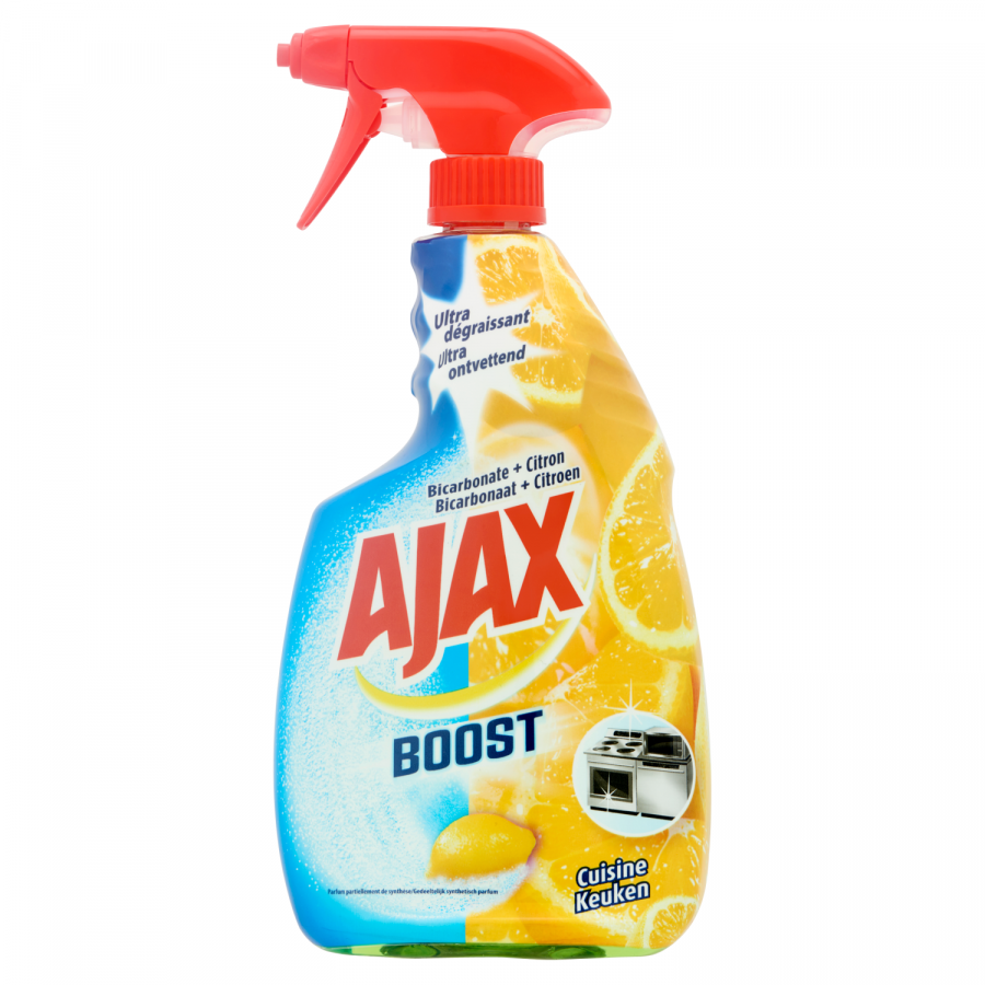 Ajax Boost reiniger bicarbonate + citroen