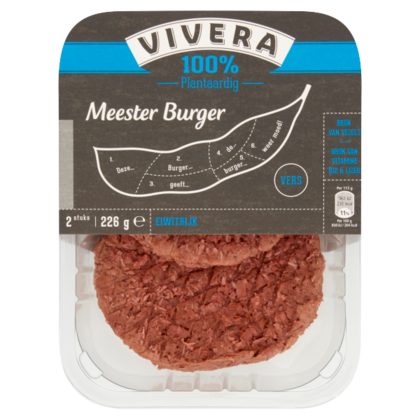 Vivera Vegan meester burger
