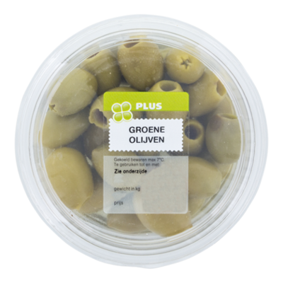 Huismerk Groene olijven