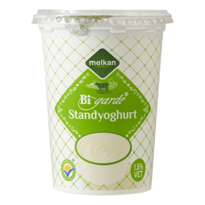 Huismerk Bigarde standyoghurt