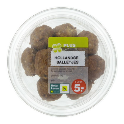 Huismerk Hollandse gehaktballetjes