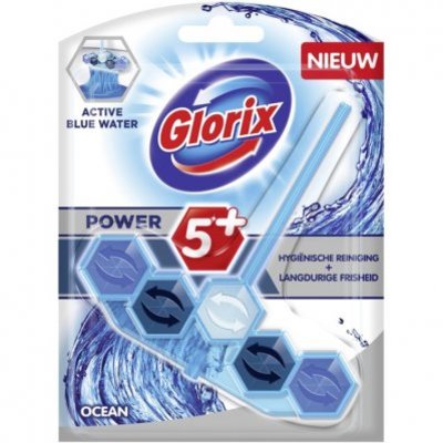 Glorix Blauw water ocean wc blok