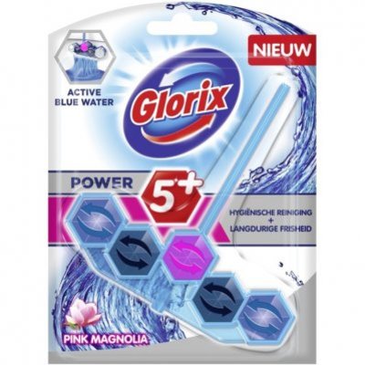 Glorix Blauw water pink magnolia