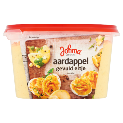 Johma Aardappel gevuld eitje salade