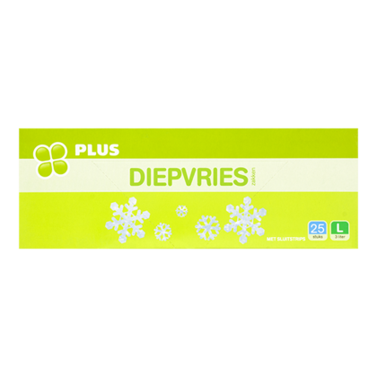 Huismerk Diepvrieszakjes Large 3 liter