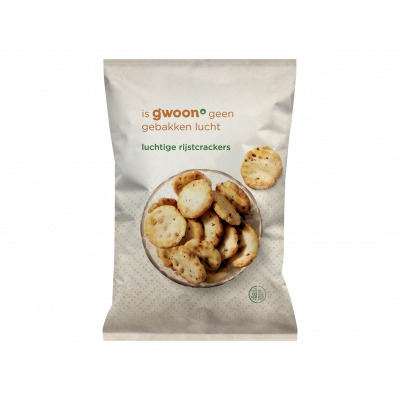 Huismerk Luchtige Rijstcrackers