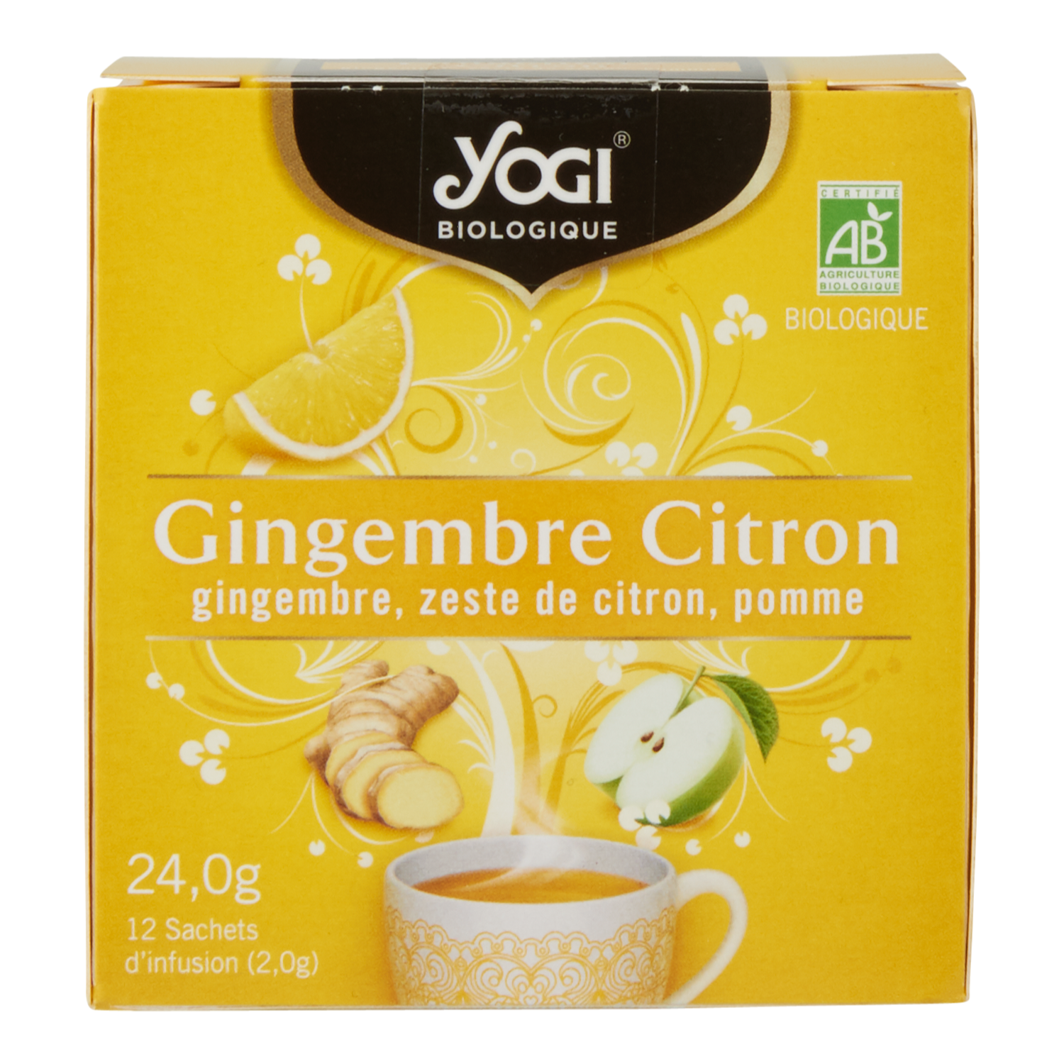 Yogi Tea Ginger lemon 12 stuks
