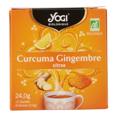 Yogi Tea Curcuma ginger 12 stuks