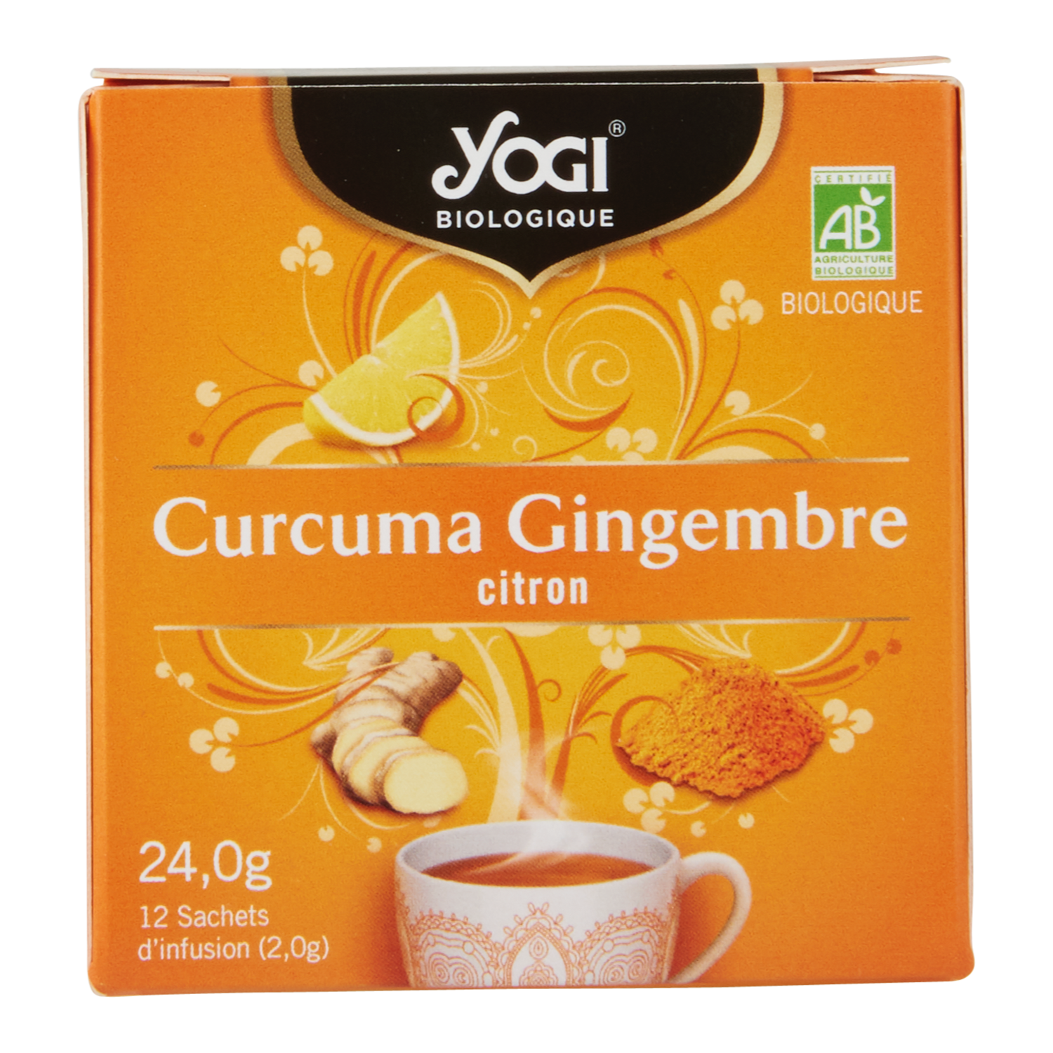 Yogi Tea Curcuma ginger 12 stuks