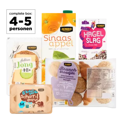 Complete Lunch Box 4-5 Personen