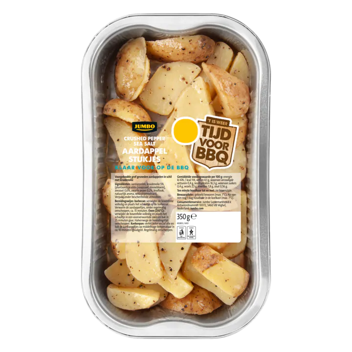 Huismerk Aardappelstukjes met Zeezout en Peper