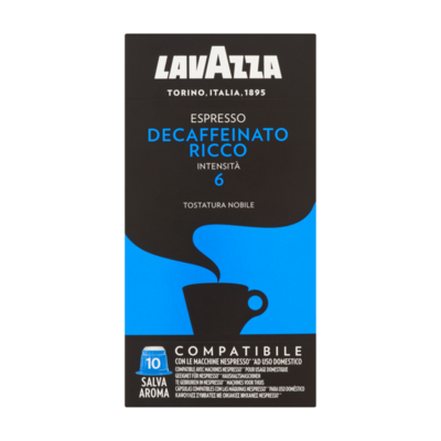 Lavazza Espresso Decaffeinato Ricco 10 Stuks