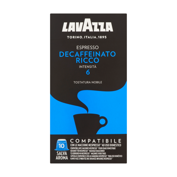 Lavazza Espresso Decaffeinato Ricco 10 Stuks