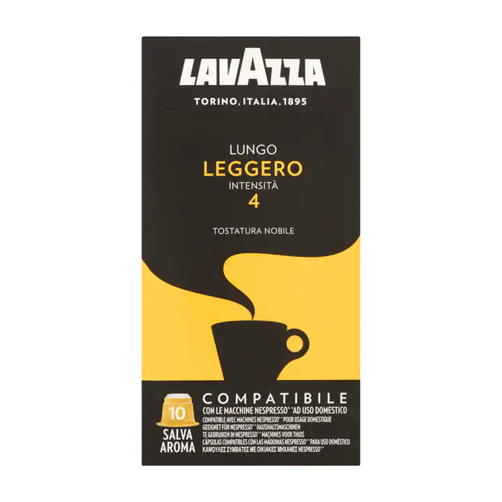 Lavazza Lungo Leggero 10 Stuks