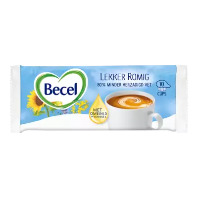 Becel Lekker Romig - voor in de Koffie 10 Cups