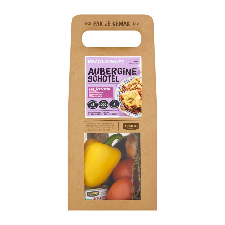 Huismerk Maaltijdpakket Aubergine Schotel