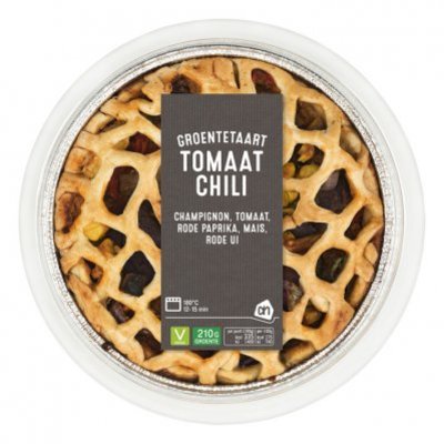 Huismerk Groentetaart tomaat chili