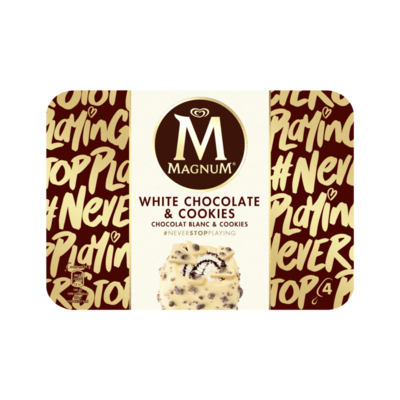 Magnum IJs White Chocolate & Cookies