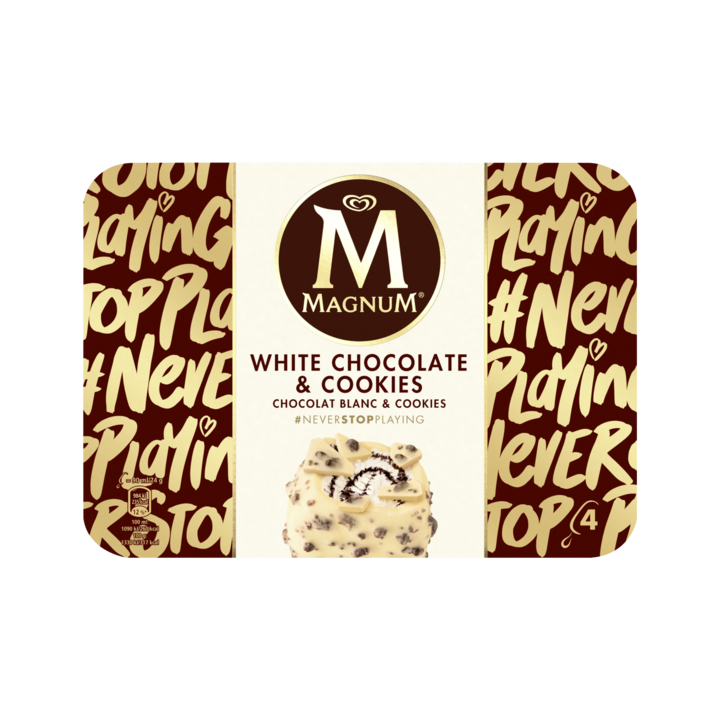Magnum IJs White Chocolate & Cookies