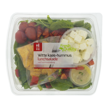 Hessing Lunchsalade witte kaas hummus