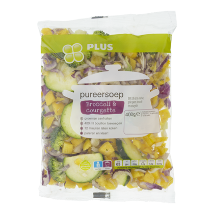 Huismerk Pureersoep broccoli-courgette