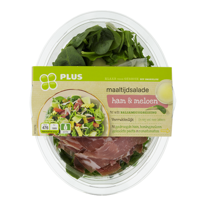Huismerk Maaltijdsalade ham meloen